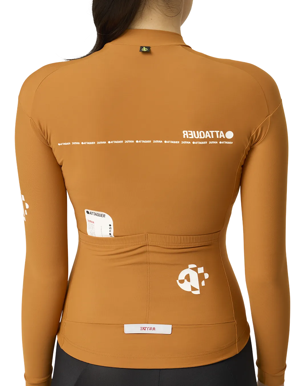 Intra Womens Winter Long Sleeve Jersey Ochre-Attaquer-Attaquer