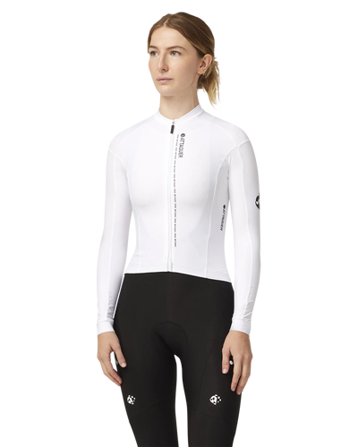 Intra Womens Winter Long Sleeve Jersey White-Attaquer-Attaquer