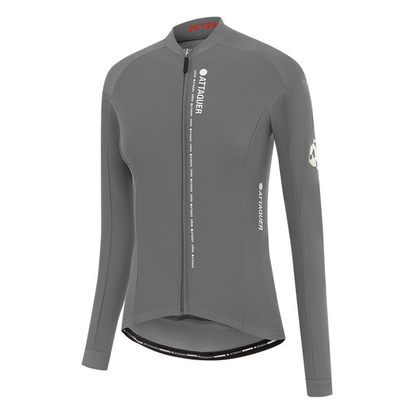 Attaquer Womens Intra Winter LS Jersey Grey feature display