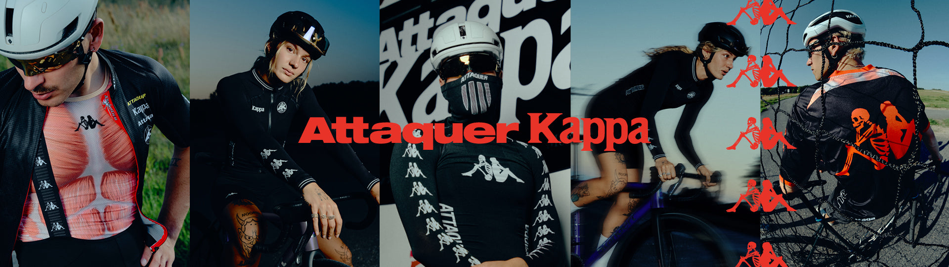 Attaquer x Kappa collection banner