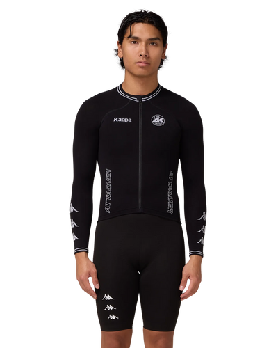 Kappa Orbknit™️ Race Jersey Long Sleeve Black-Attaquer-Attaquer