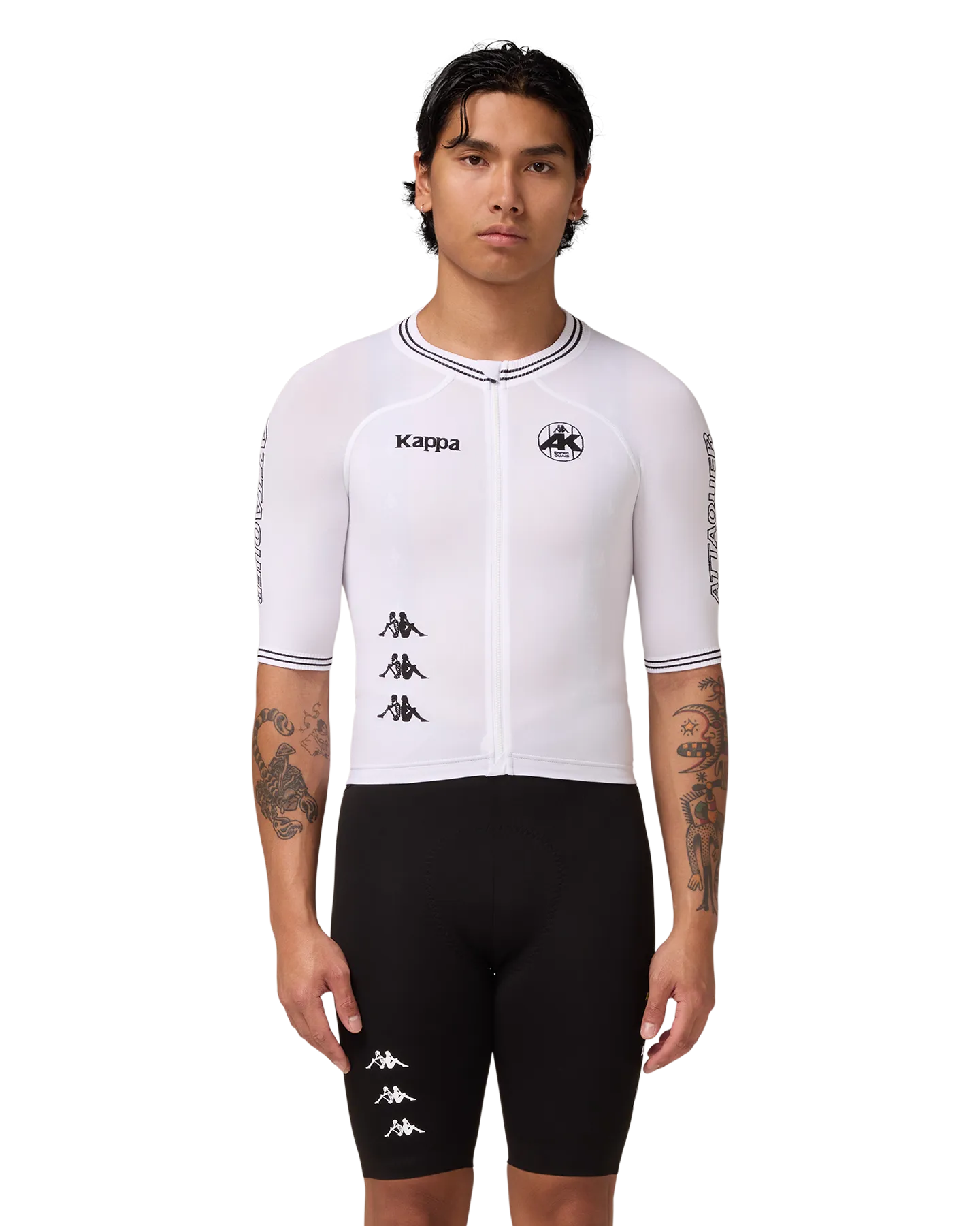 Kappa Orbknit™️ Race Jersey White-Attaquer-Attaquer