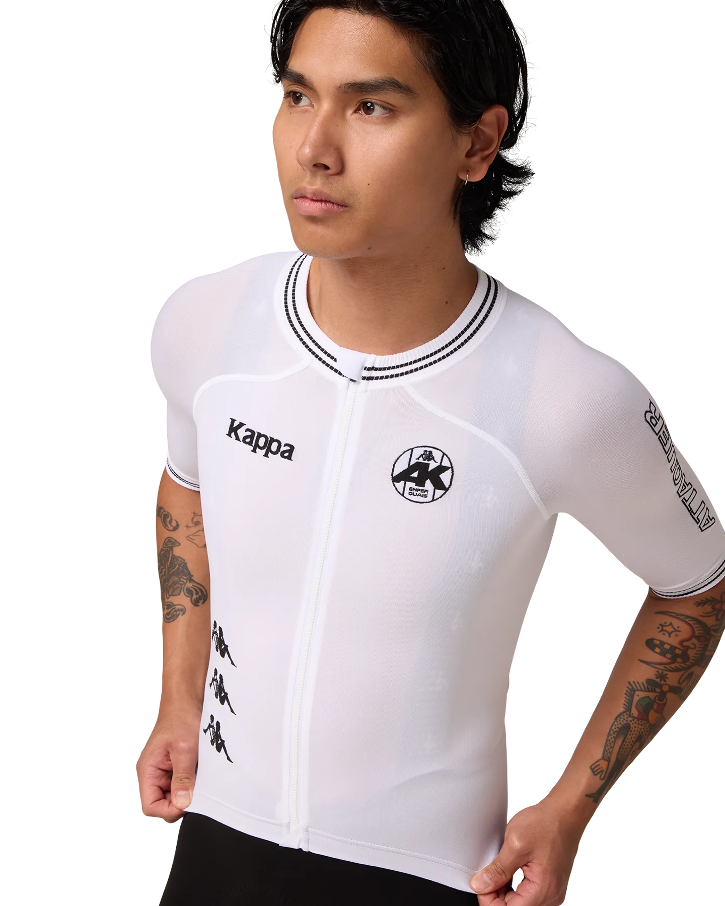 Kappa Orbknit™️ Race Jersey White-Attaquer-Attaquer