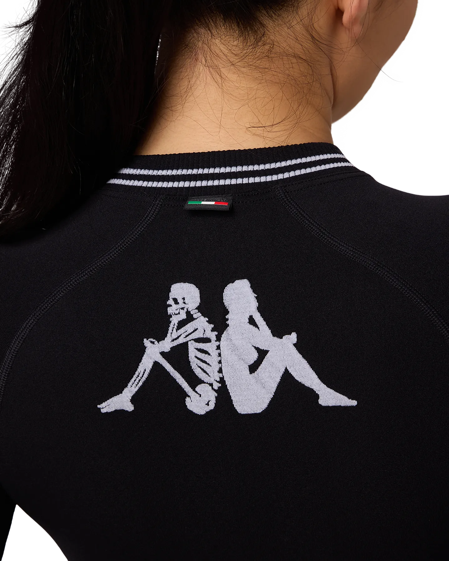 Kappa Orbknit™️ Womens Race Jersey Long Sleeve Black-Attaquer-Attaquer