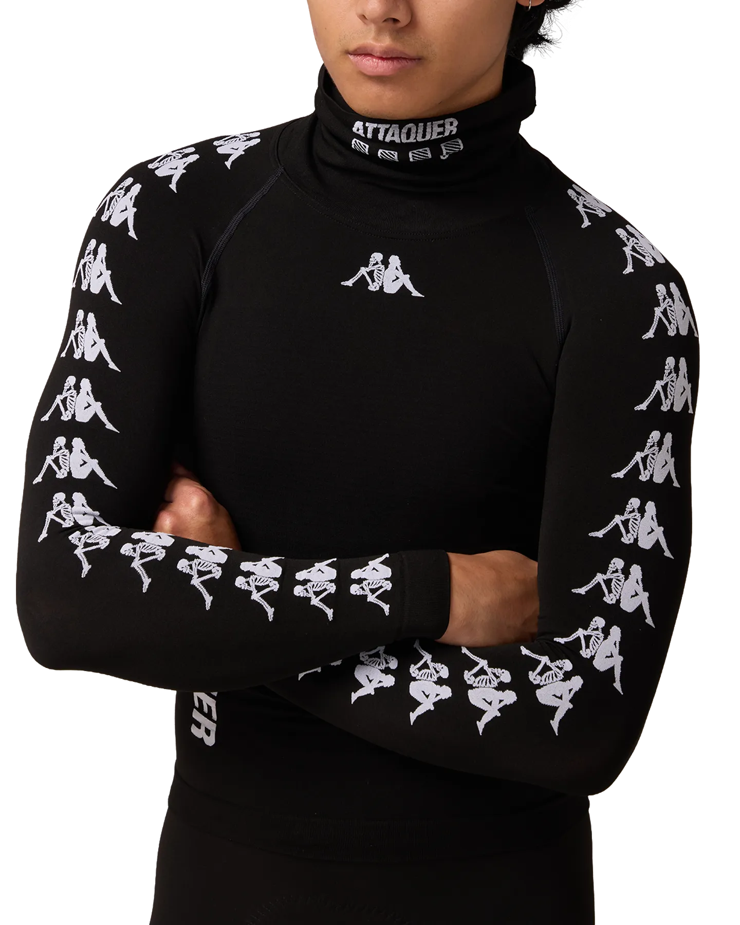 Kappa Winter LS Base Layer Black-Attaquer-Attaquer