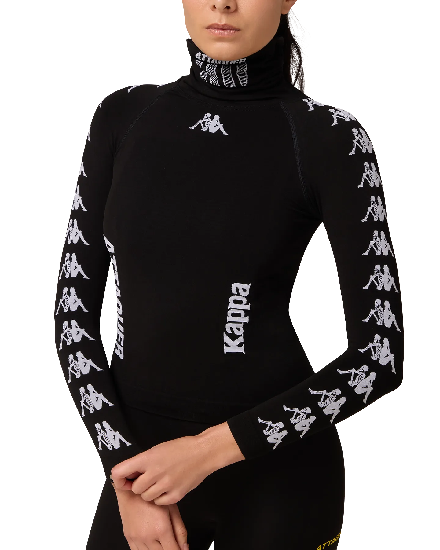 Kappa Winter LS Base Layer Black-Attaquer-Attaquer