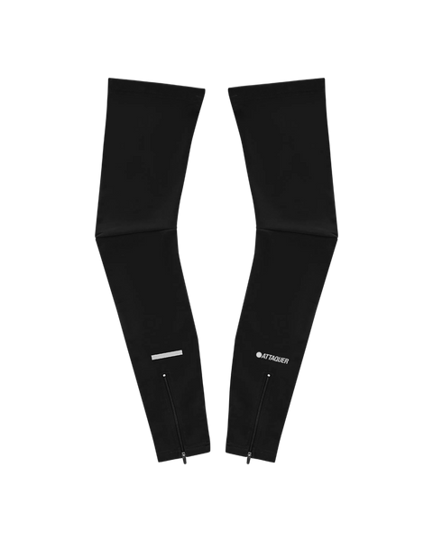 Leg Warmers Black/Reflective | Attaquer Cycling Leg
