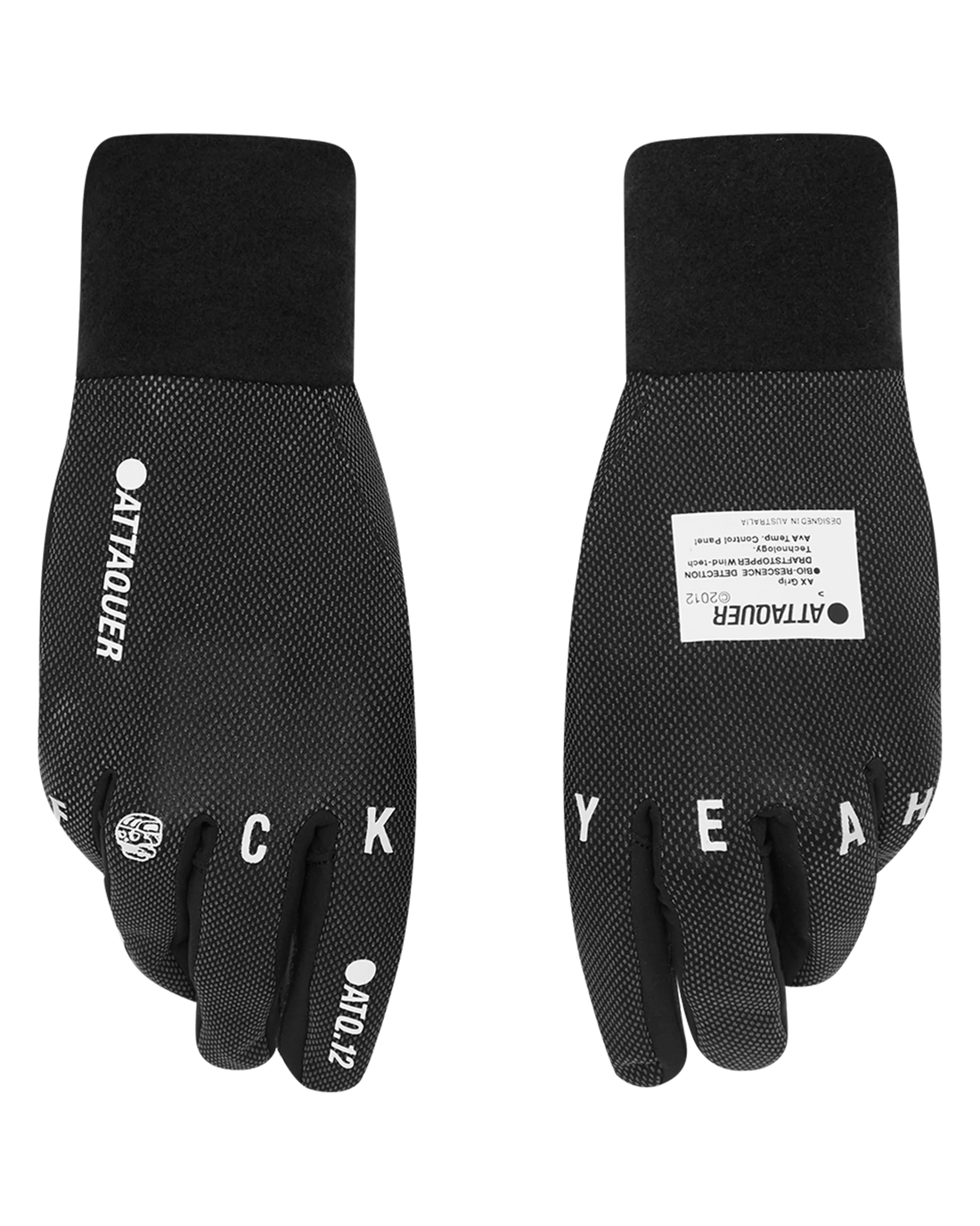 Light Winter F@ck Yeah Gloves Black