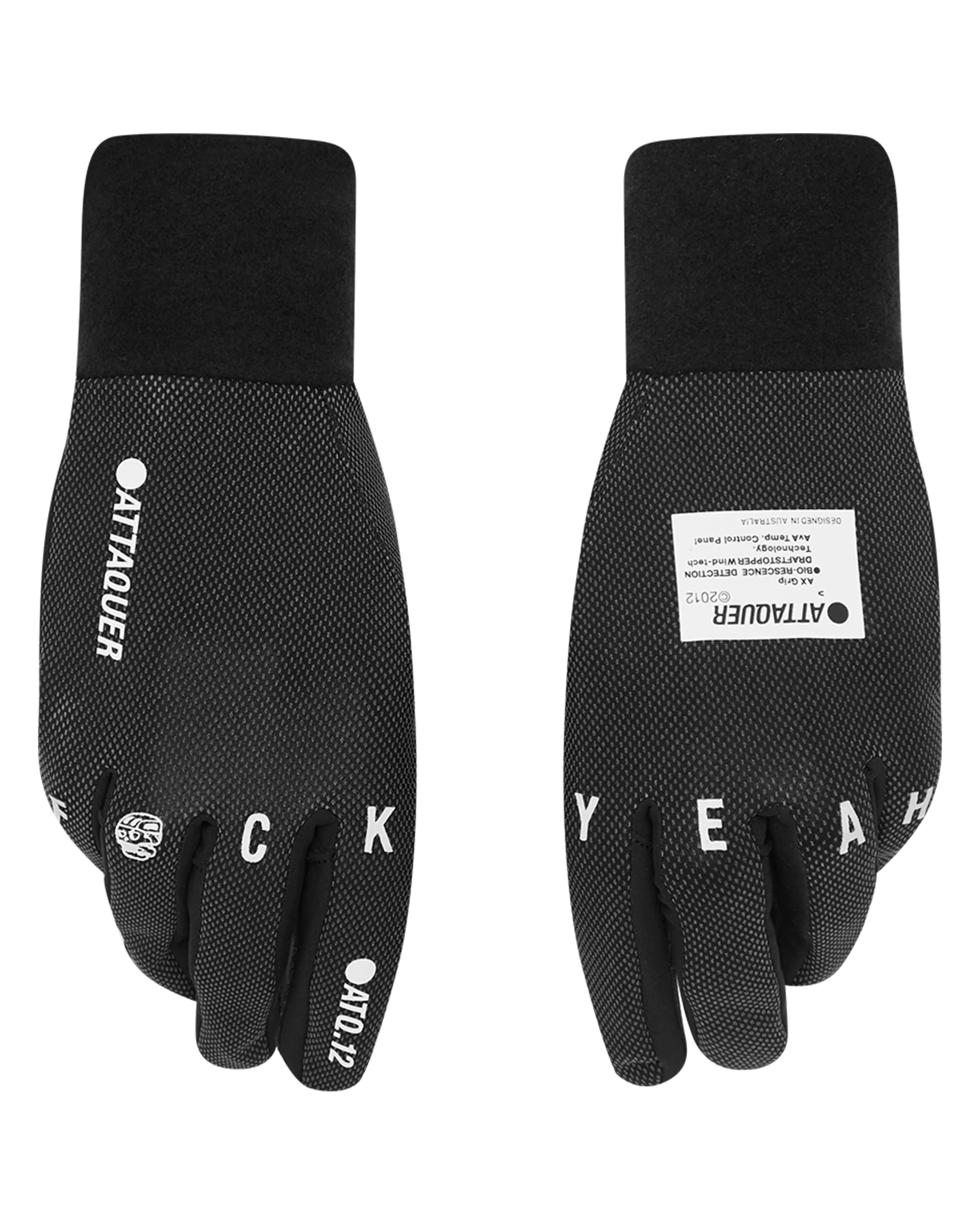 Light Winter F@ck Yeah Gloves Black