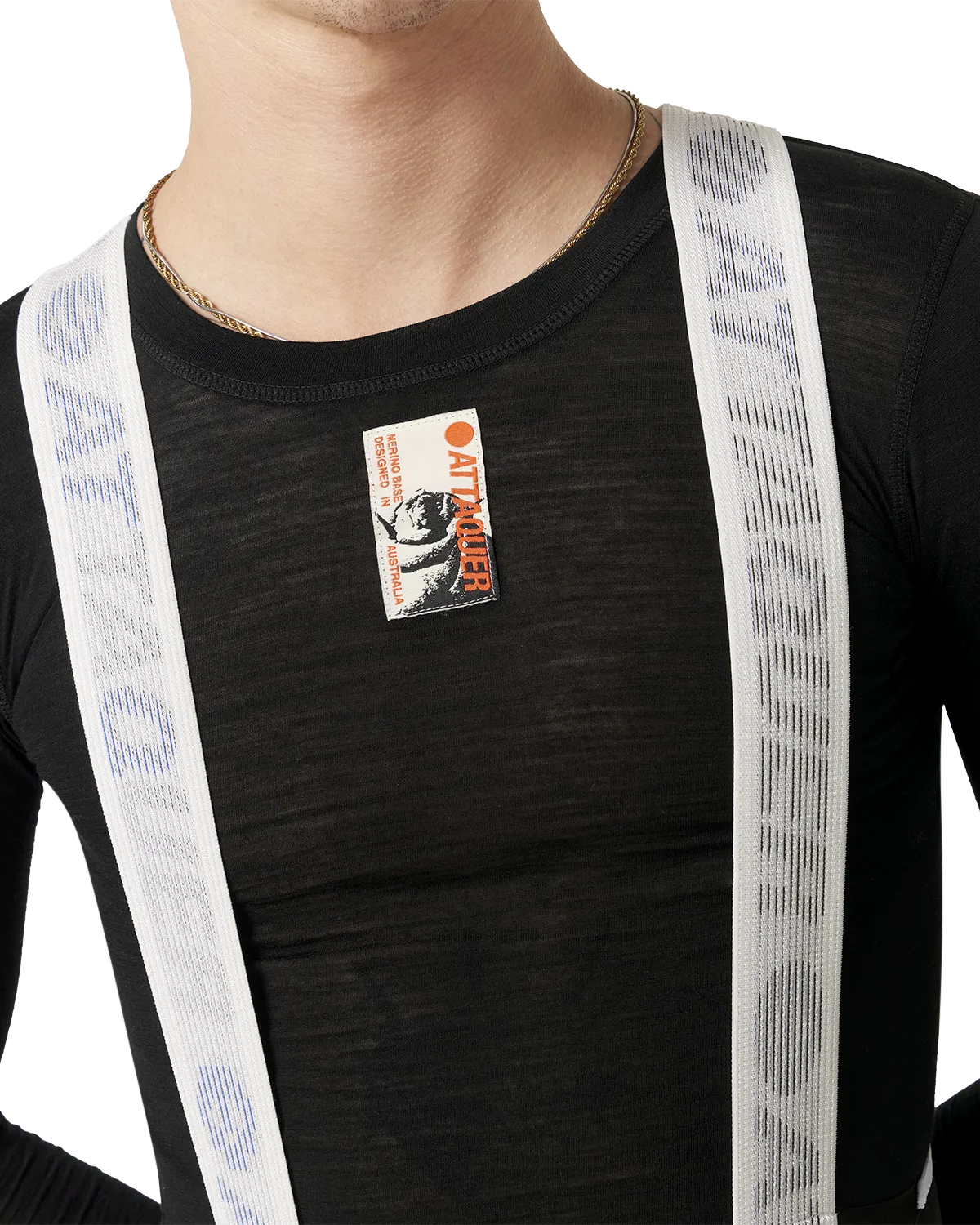 Merino Base Layer Long Sleeve Black-Attaquer-Attaquer