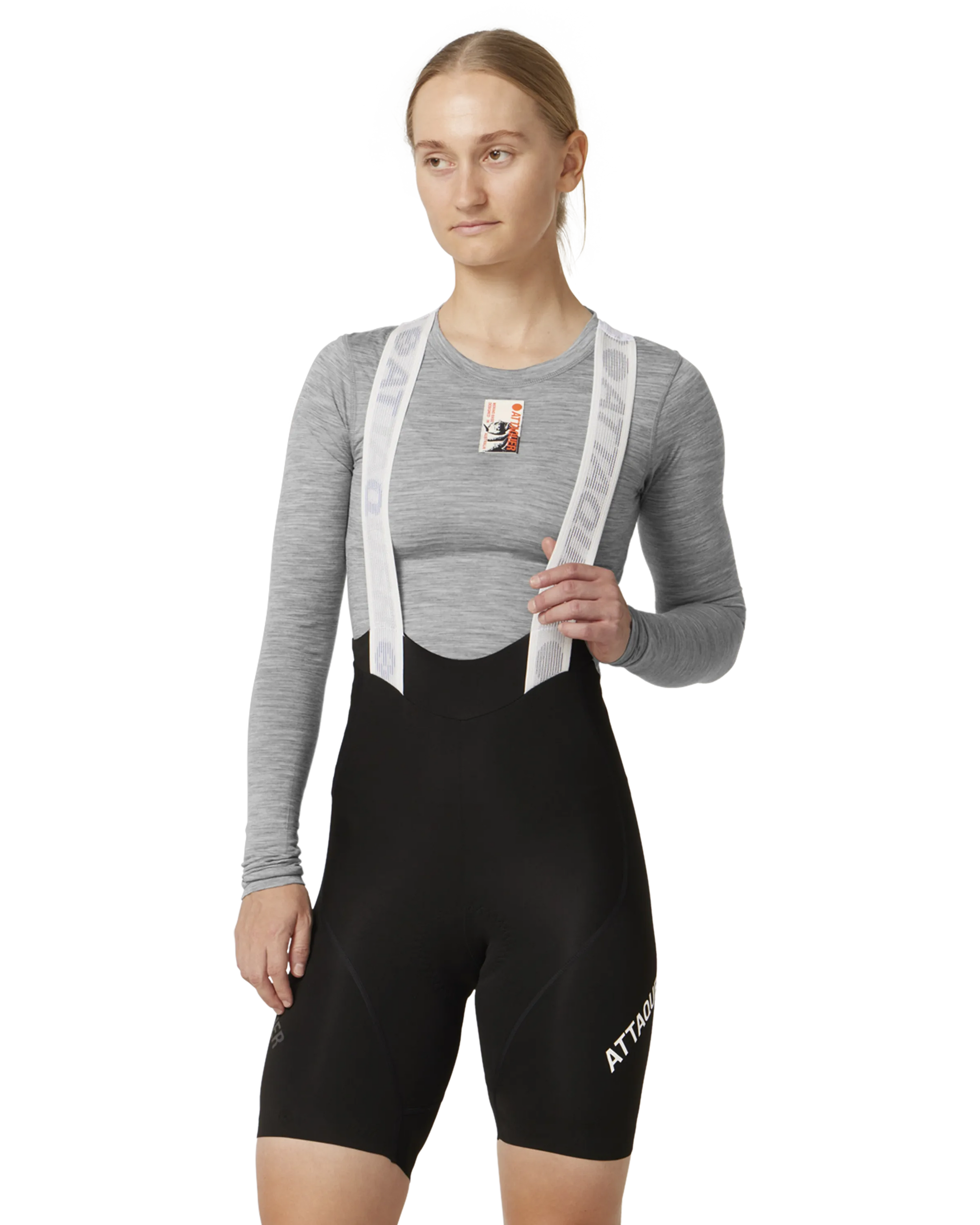 Merino Base Layer Long Sleeve Grey-Attaquer-Attaquer