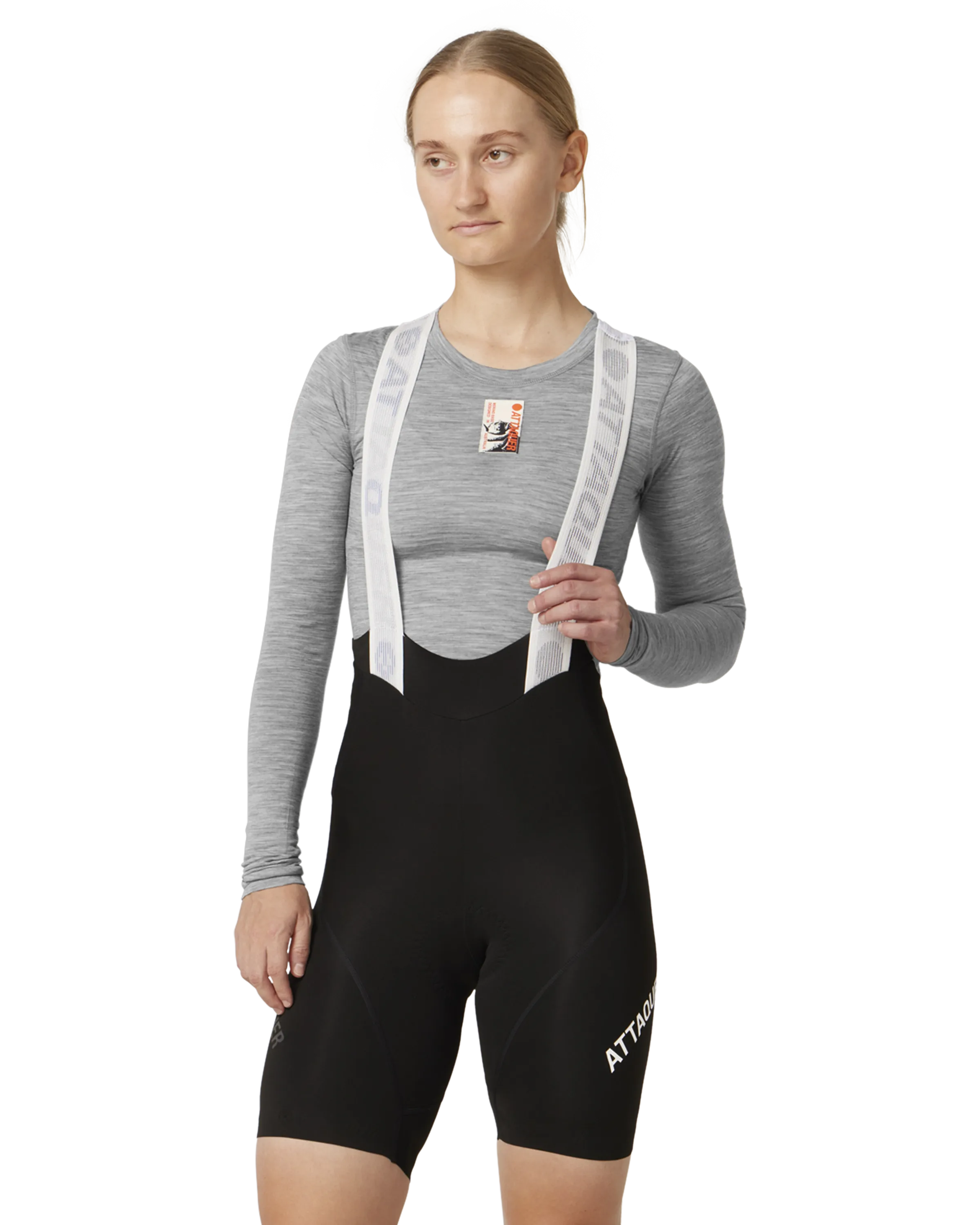 Merino Base Layer Long Sleeve Grey-Attaquer-Attaquer