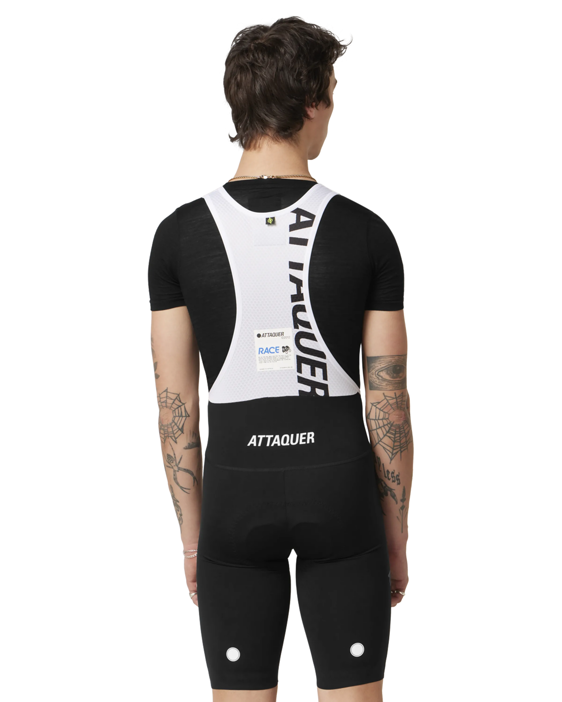 Merino Base Layer Short Sleeved Black-Attaquer-Attaquer