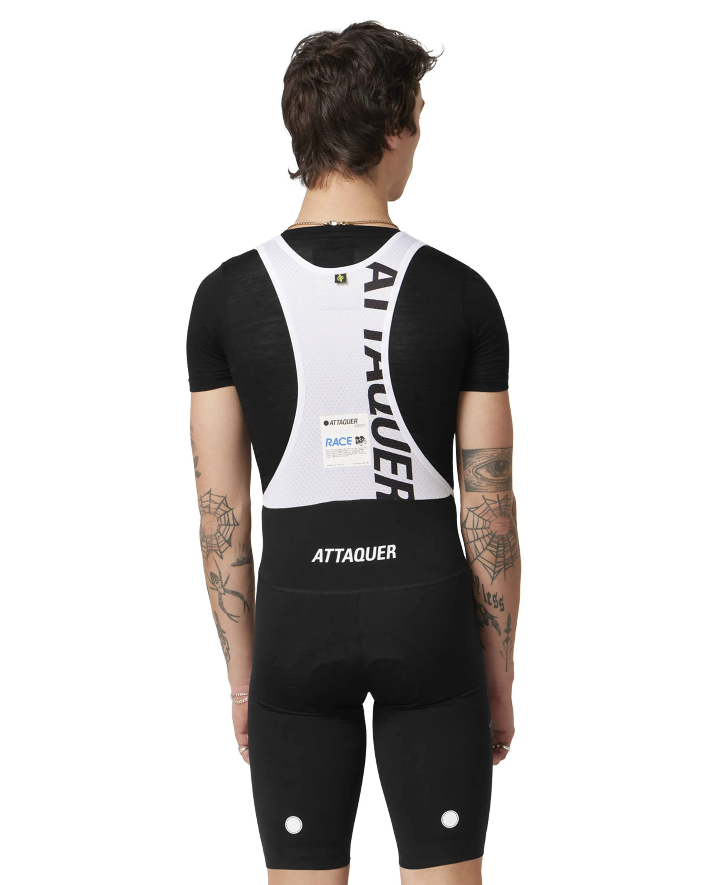 Merino Base Layer Short Sleeved Black-Attaquer-Attaquer