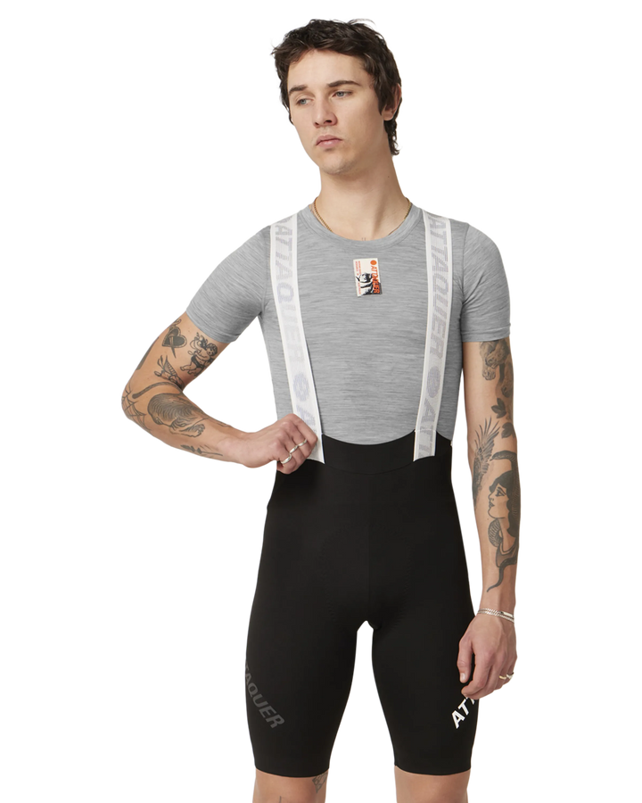 Merino Base Layer Short Sleeved Grey-Attaquer-Attaquer