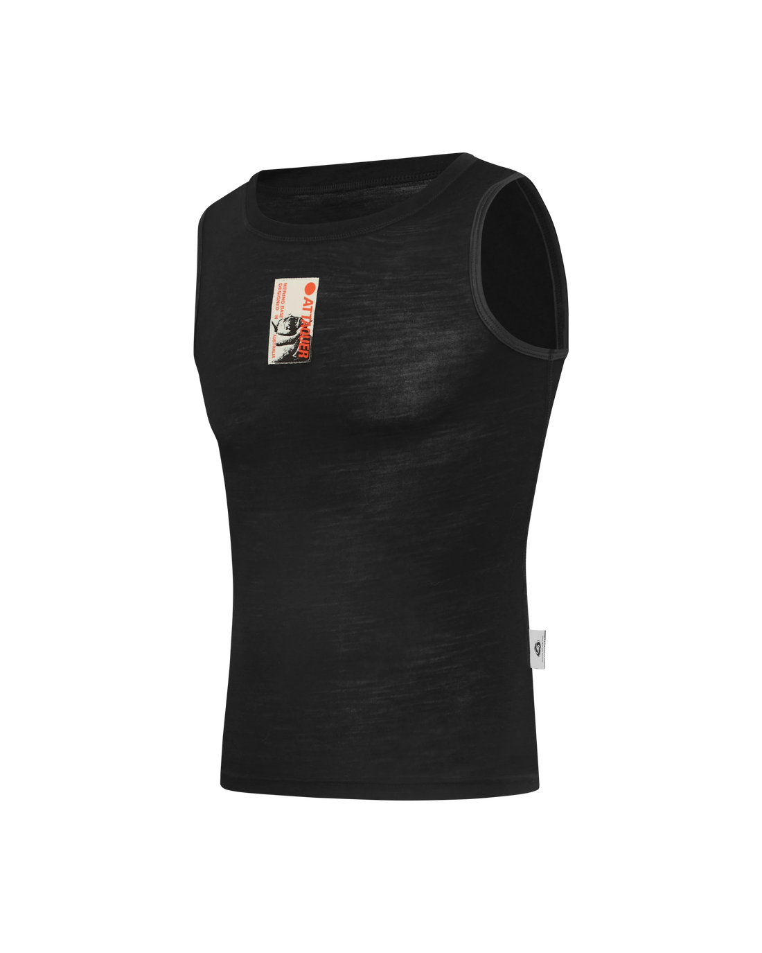 Merino Sleeveless Summer Baselayer Black