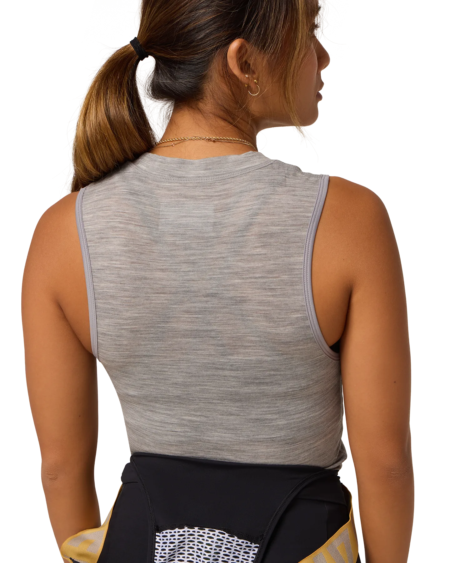 Merino Sleeveless Summer Baselayer Grey-Attaquer-Attaquer