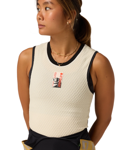 Merino Sleeveless Winter Baselayer Natural/Black-Attaquer-Attaquer