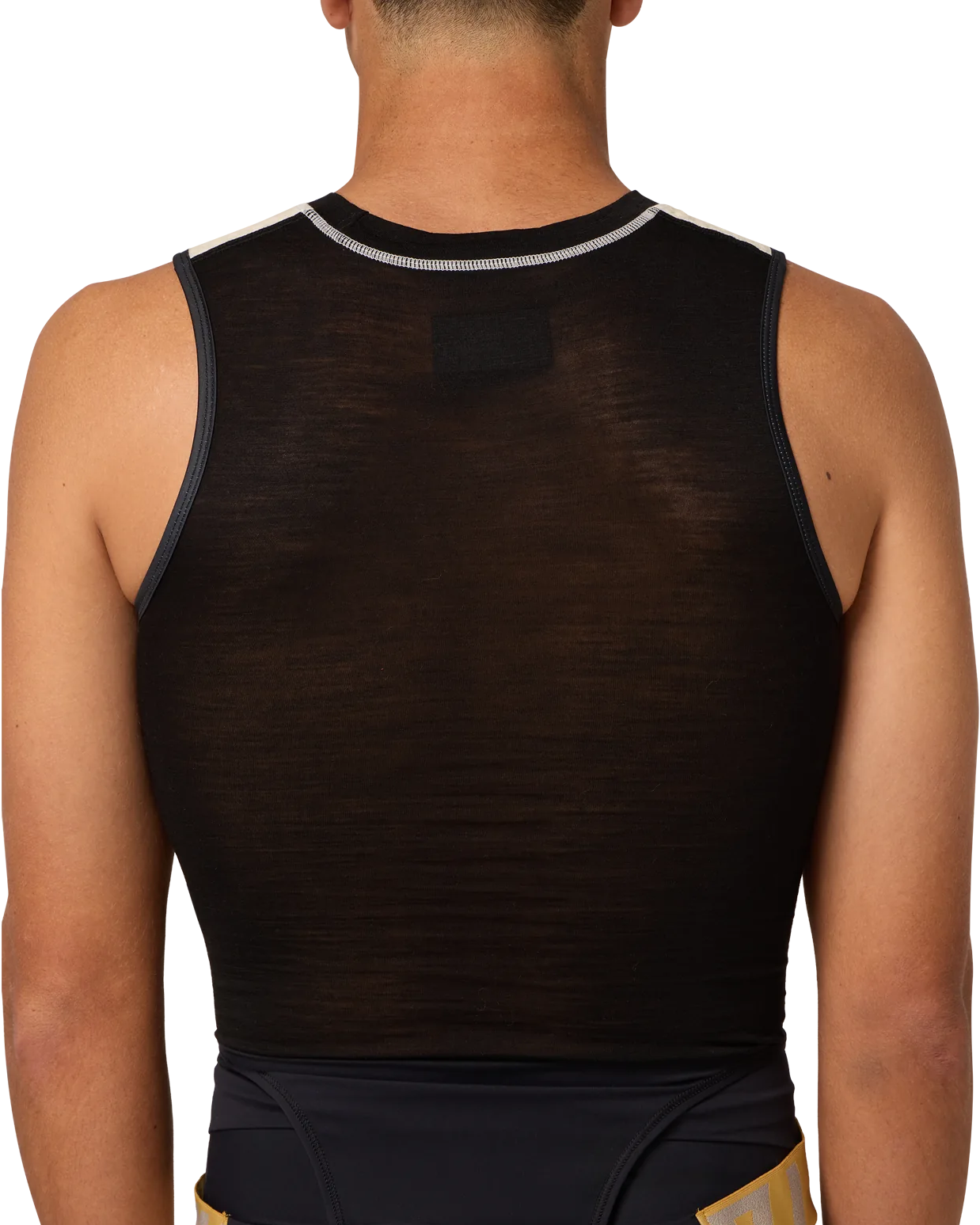 Merino Sleeveless Winter Baselayer Natural/Black-Attaquer-Attaquer