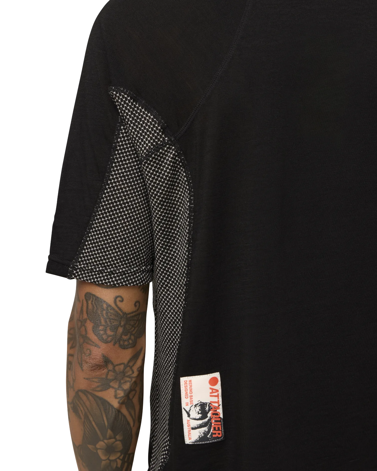 Merino Tech Tee-Attaquer-Attaquer