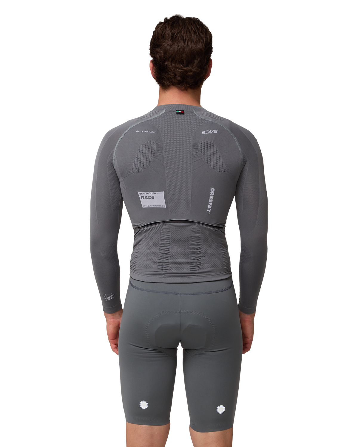 OrbKnit™ Race Jersey Long Sleeve Anthracite-Attaquer-Attaquer