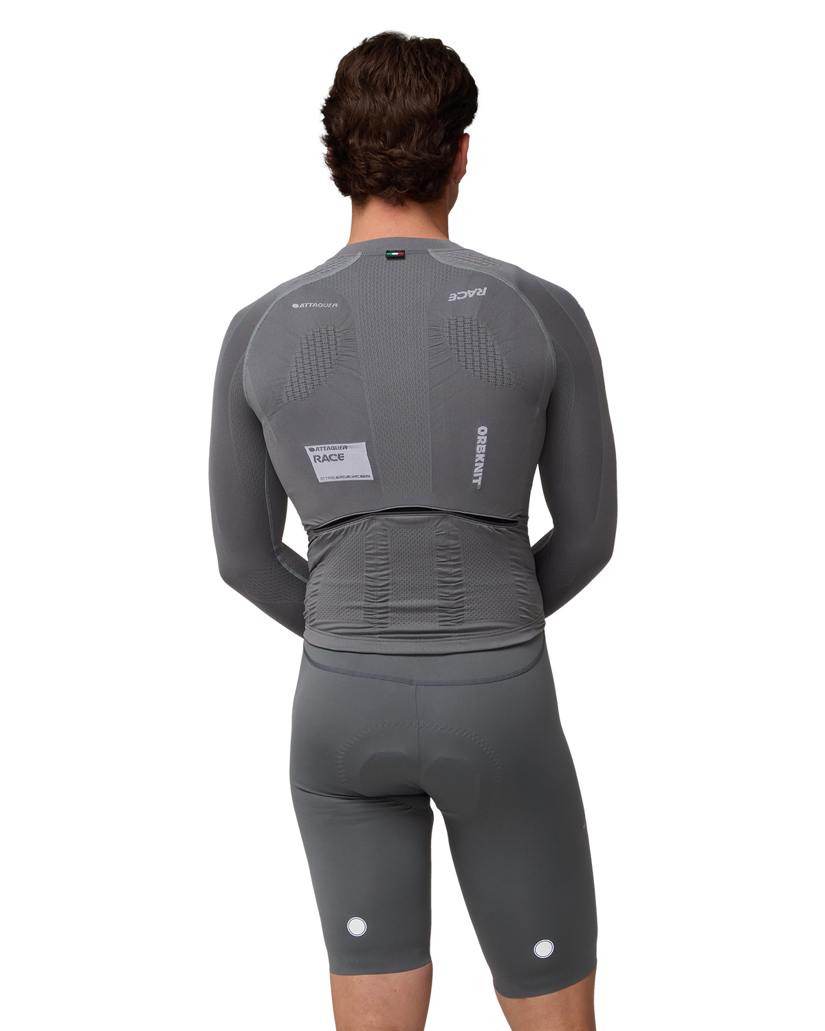 OrbKnit™ Race Jersey Long Sleeve Anthracite-Attaquer-Attaquer