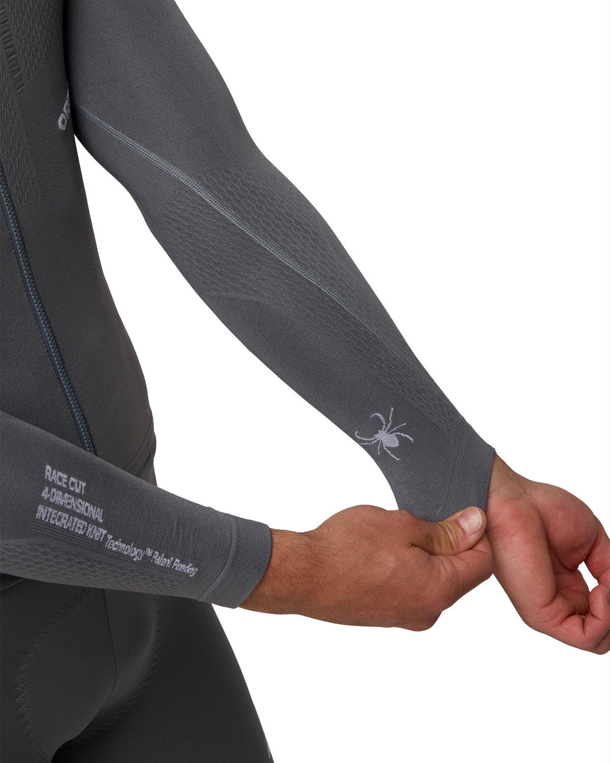 OrbKnit™ Race Jersey Long Sleeve Anthracite-Attaquer-Attaquer