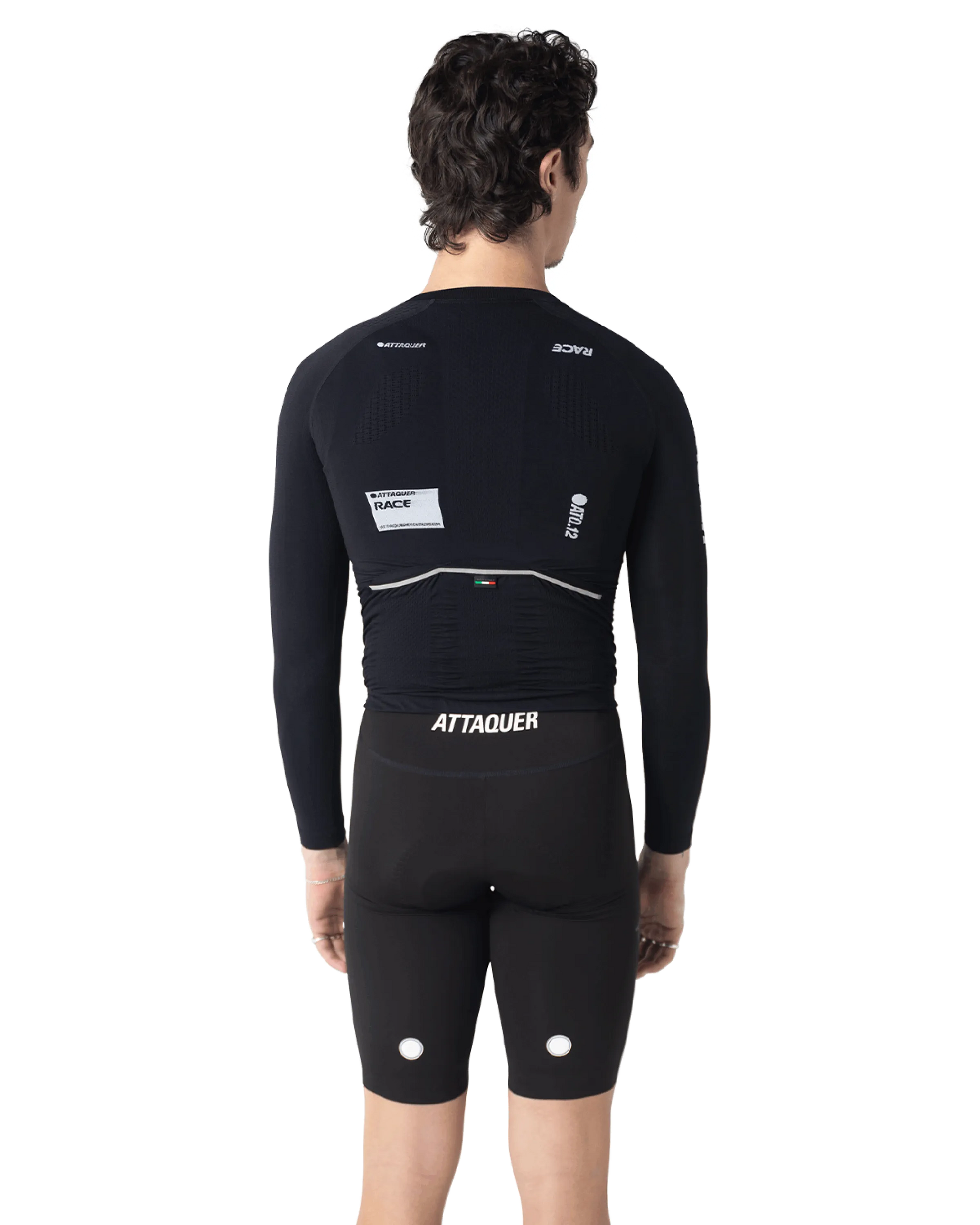 OrbKnit™️ Race Jersey Long Sleeve Black-Attaquer-Attaquer