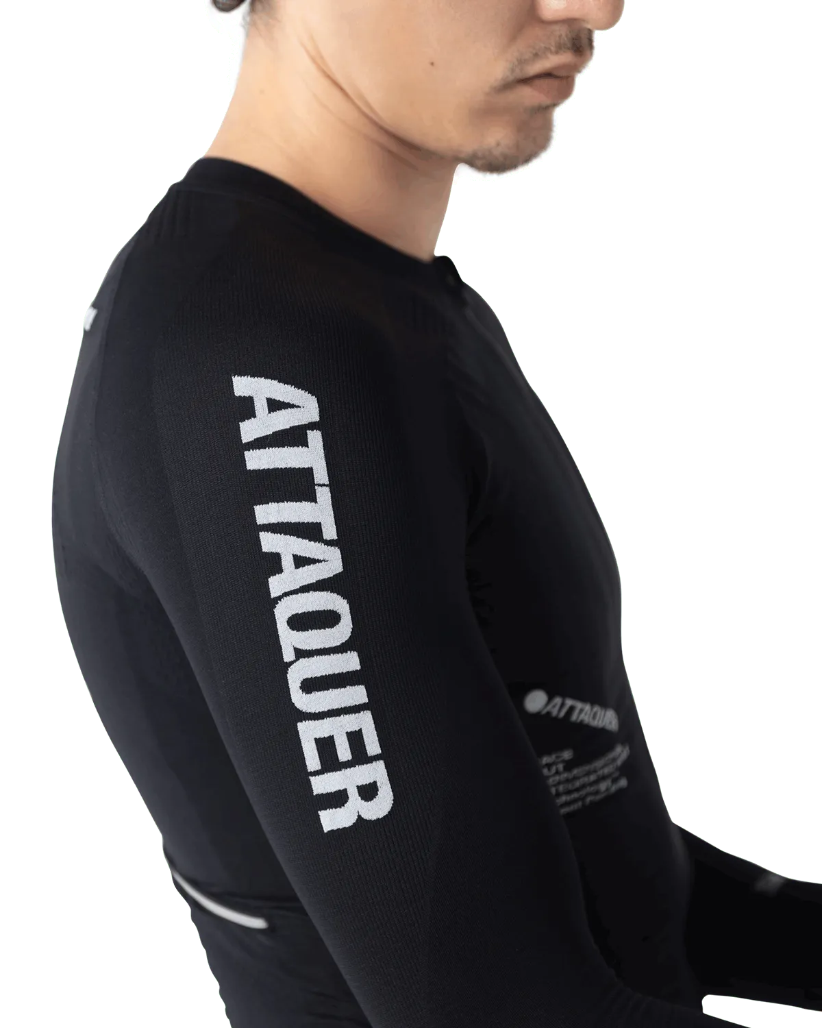 OrbKnit™️ Race Jersey Long Sleeve Black-Attaquer-Attaquer
