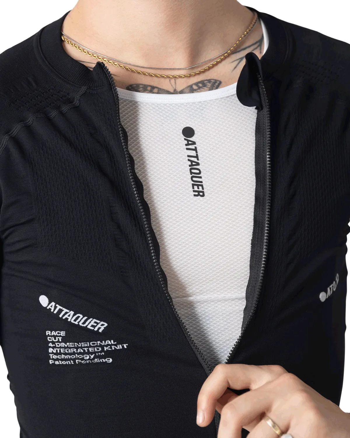 OrbKnit™️ Race Jersey Long Sleeve Black-Attaquer-Attaquer