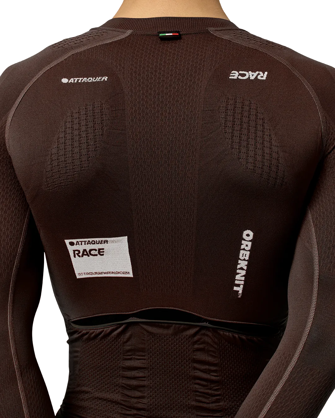 OrbKnit™️ Race Jersey Long Sleeve Brown-Attaquer-Attaquer