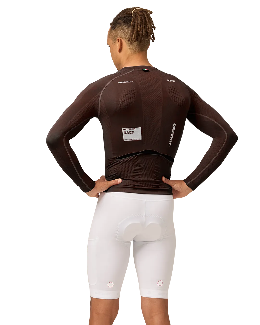 OrbKnit™️ Race Jersey Long Sleeve Brown-Attaquer-Attaquer