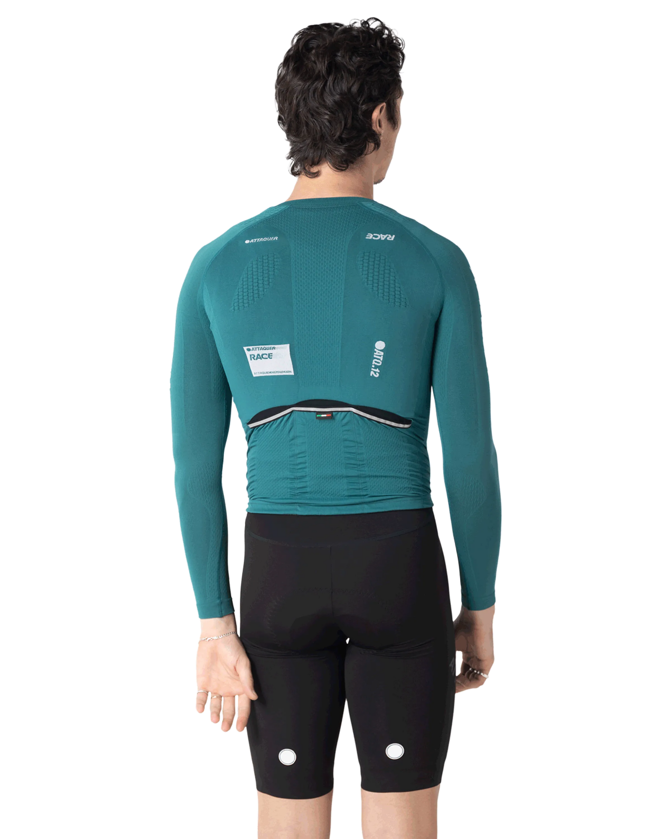 OrbKnit™️ Race Jersey Long Sleeve Emerald-Attaquer-Attaquer