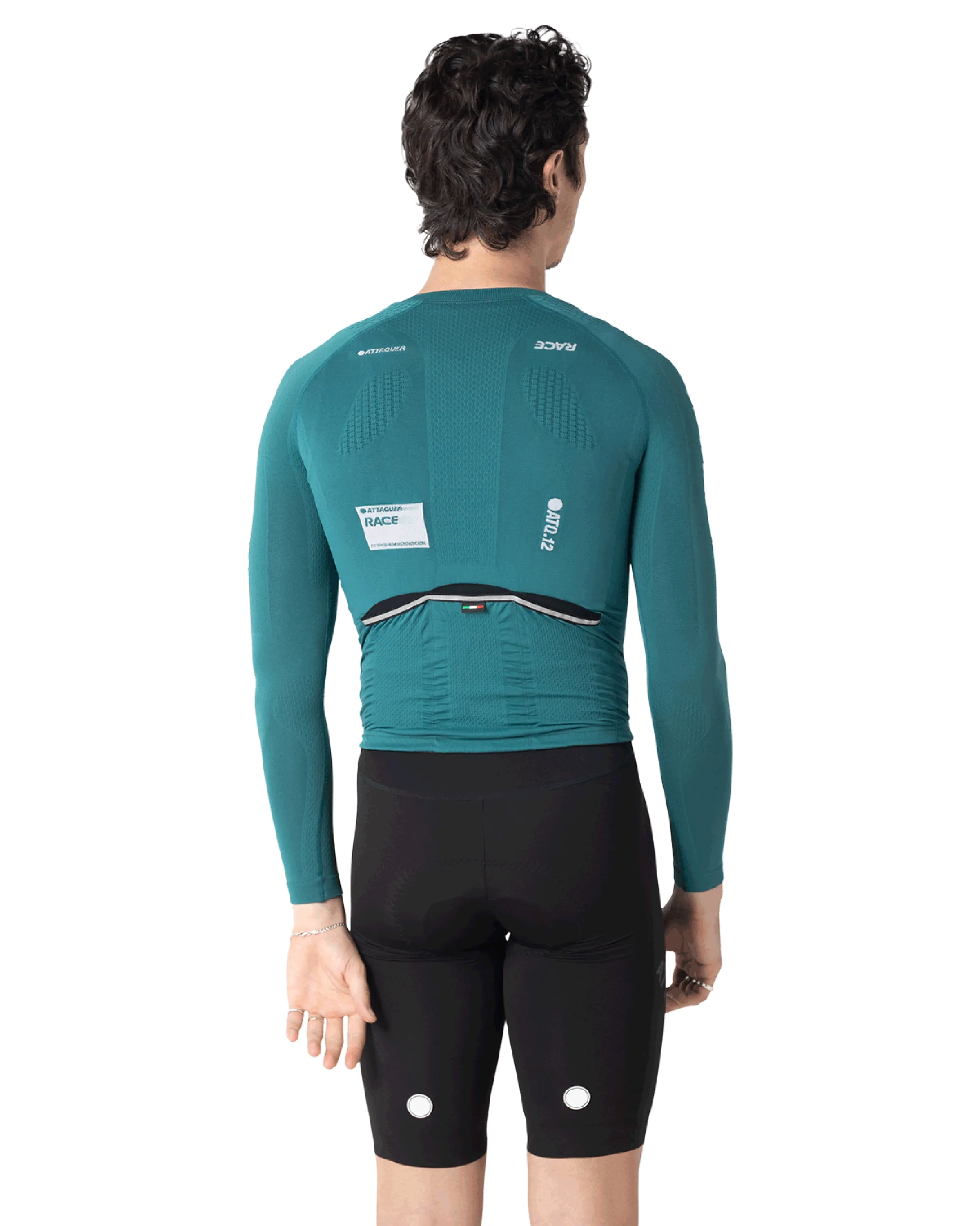 OrbKnit™️ Race Jersey Long Sleeve Emerald-Attaquer-Attaquer