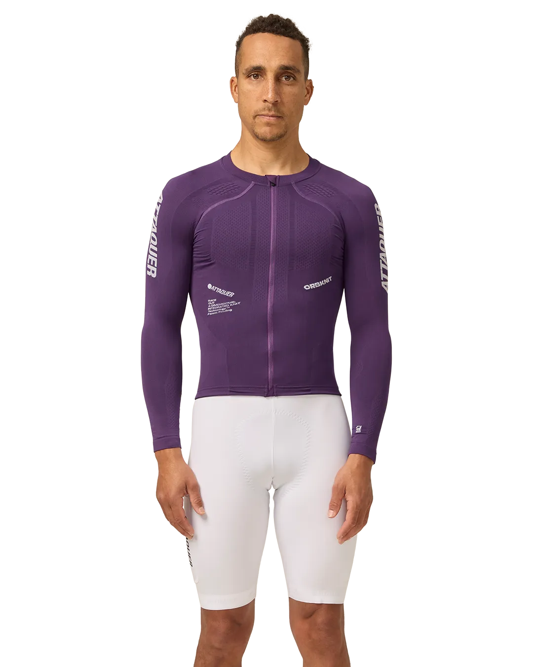 OrbKnit™ Race Jersey Long Sleeve Purple-Attaquer-Attaquer