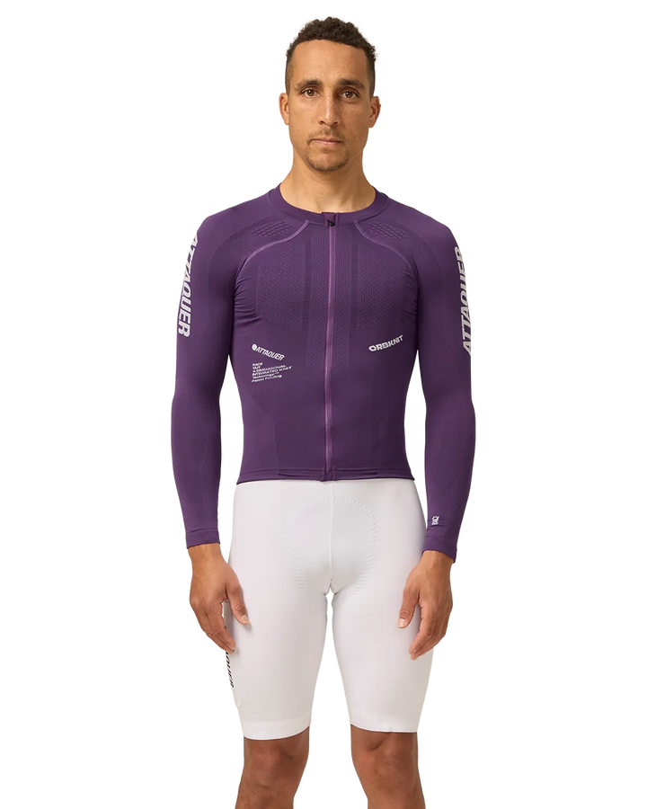 OrbKnit™️ Race Jersey Long Sleeve Purple-Attaquer-Attaquer