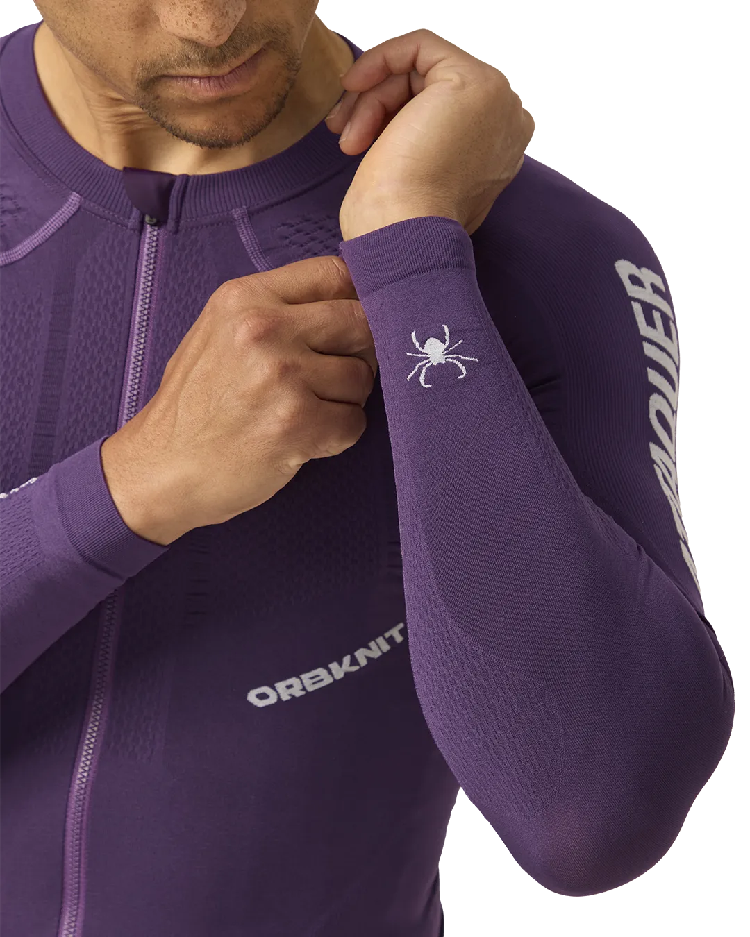 OrbKnit™️ Race Jersey Long Sleeve Purple-Attaquer-Attaquer