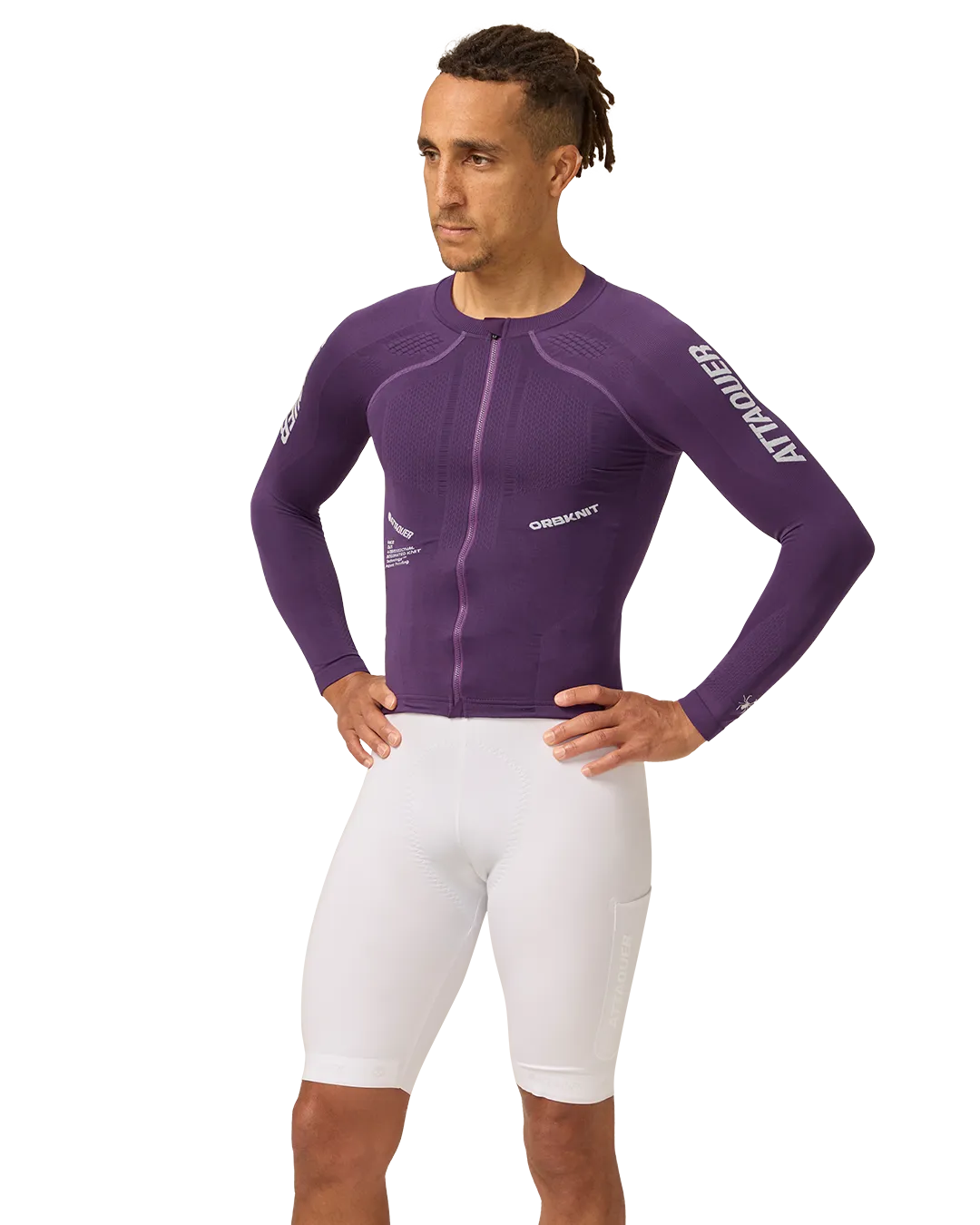 OrbKnit™️ Race Jersey Long Sleeve Purple-Attaquer-Attaquer