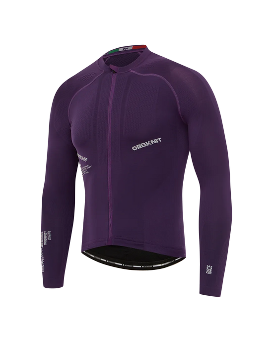 OrbKnit™️ Race Jersey Long Sleeve Purple