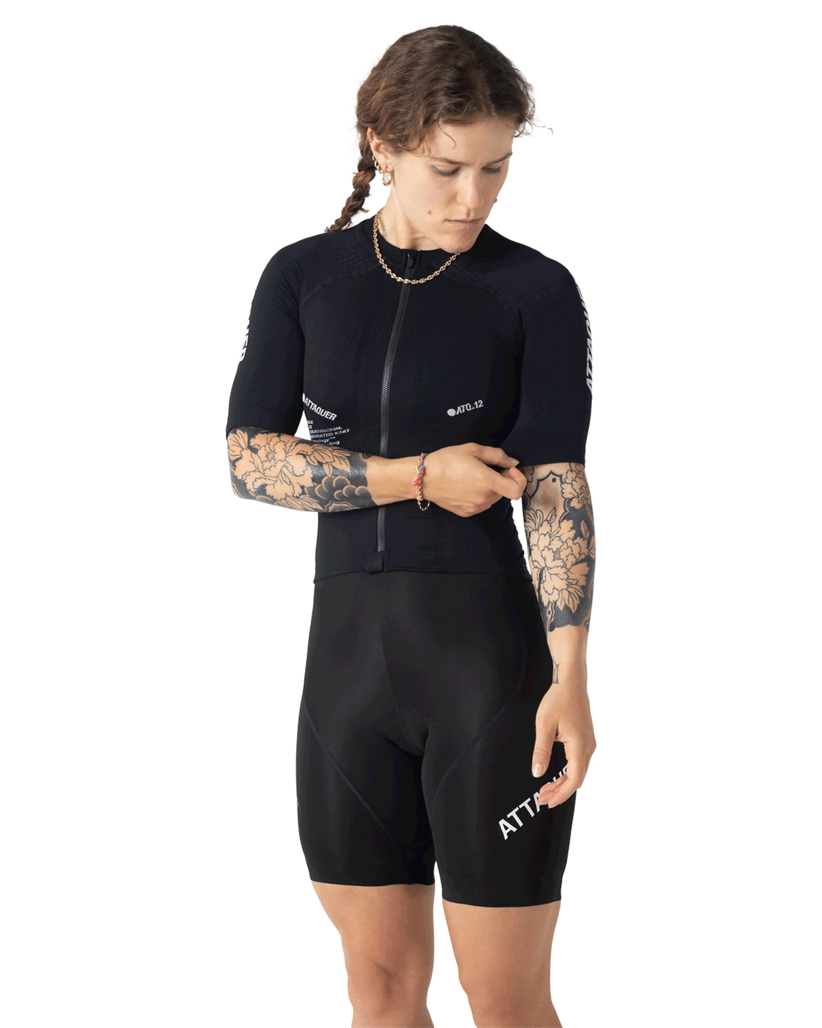 OrbKnit™ Womens Race Jersey Black-Attaquer-Attaquer