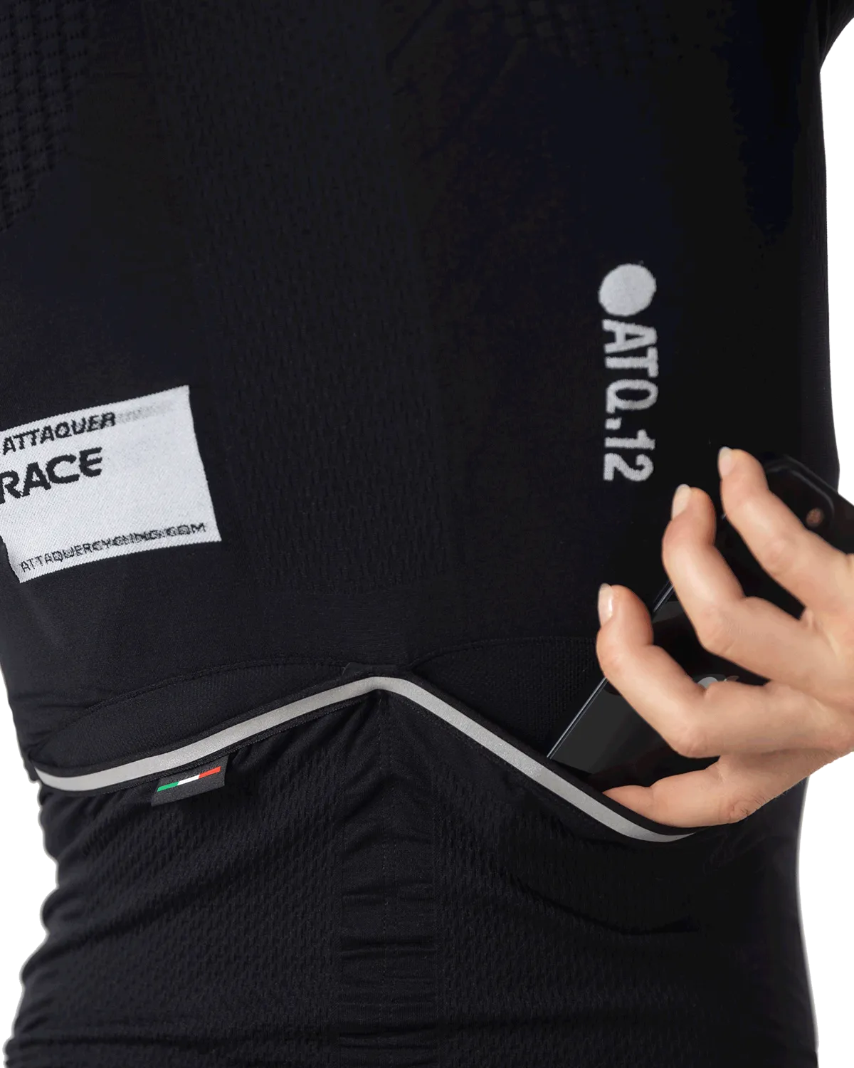 OrbKnit™️ Womens Race Jersey Black-Attaquer-Attaquer