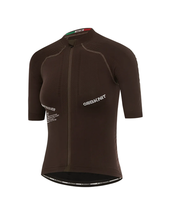 OrbKnit™️ Womens Race Jersey Brown