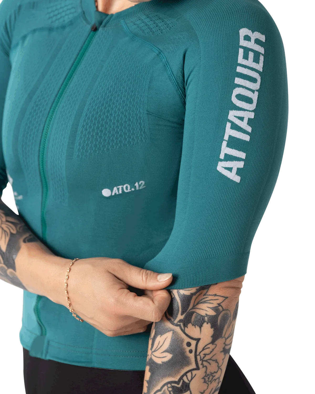 OrbKnit™️ Womens Race Jersey Emerald-Attaquer-Attaquer