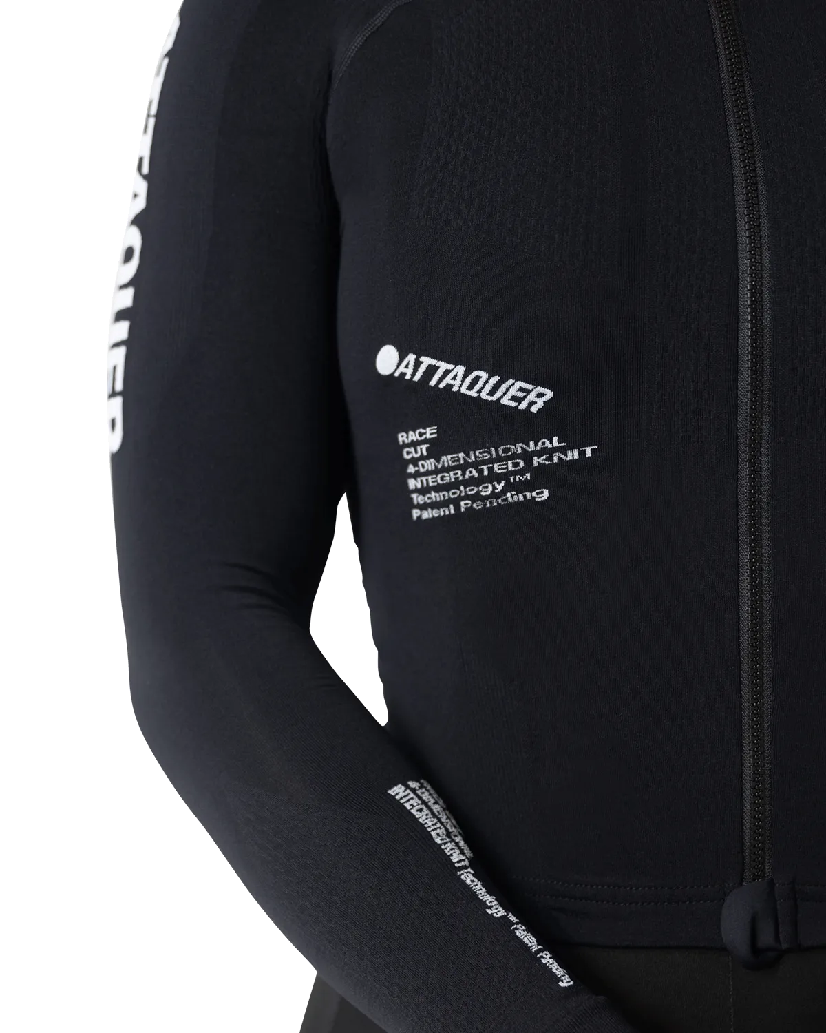 OrbKnit™️ Womens Race Jersey Long Sleeve Black-Attaquer-Attaquer
