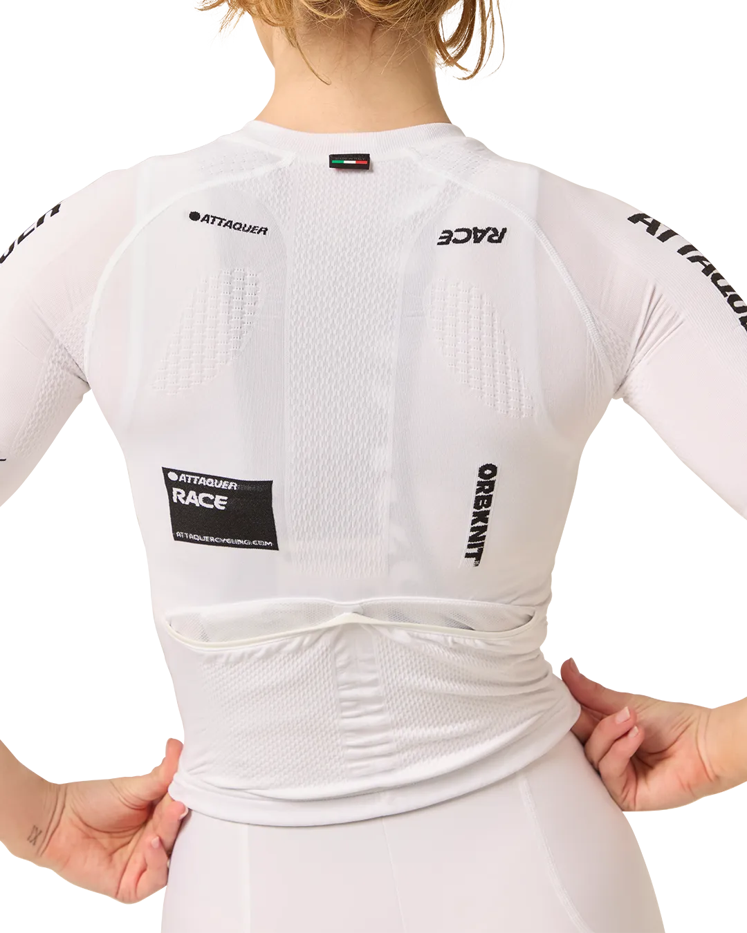 OrbKnit™️ Womens Race Jersey White-Attaquer-Attaquer