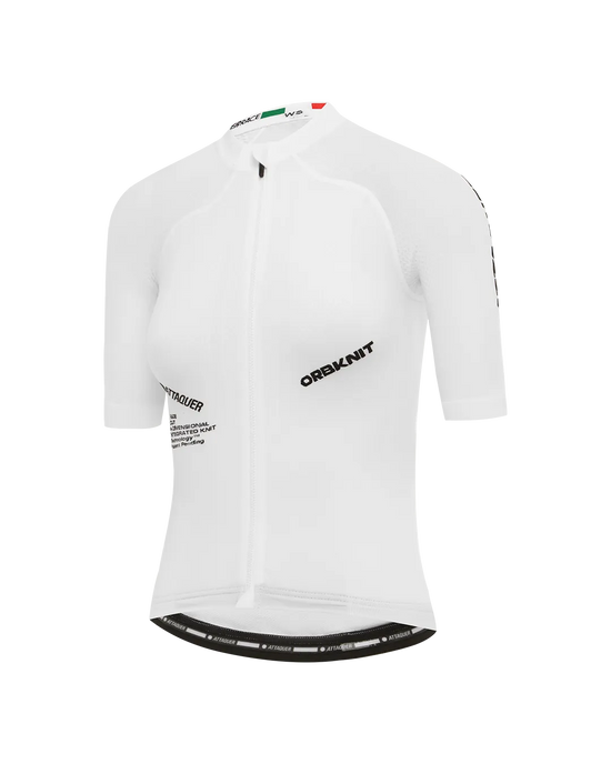 OrbKnit™️ Womens Race Jersey White