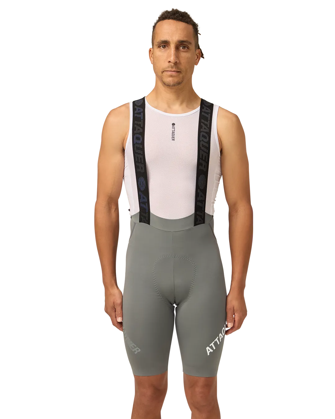Race Bib Short Anthracite | Attaquer Cycling Bib Shorts