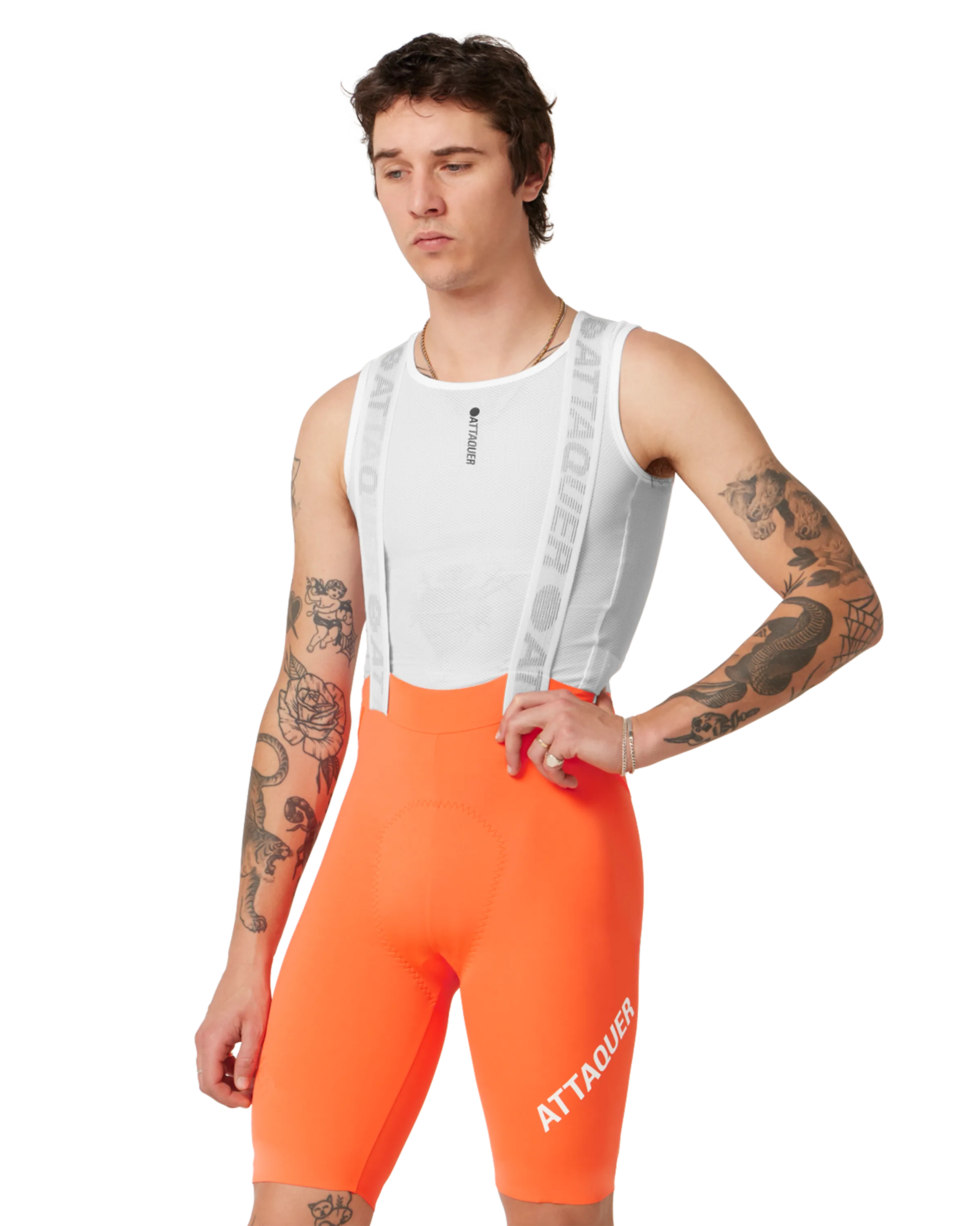Race Bib Short Solar Orange-Attaquer-Attaquer