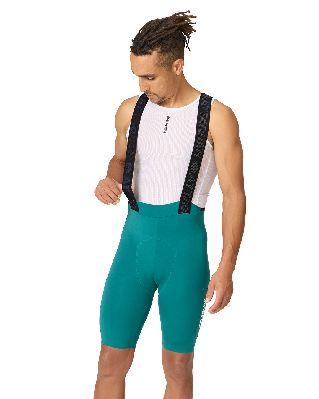 Race Cargo Bib Short Emerald-Attaquer-Attaquer