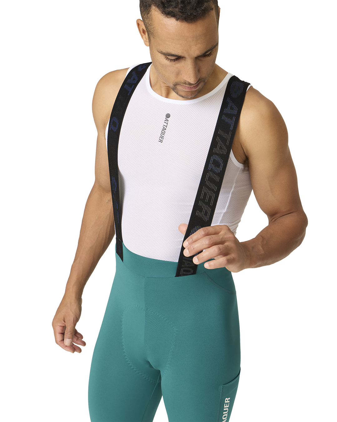 Race Cargo Bib Short Emerald-Attaquer-Attaquer